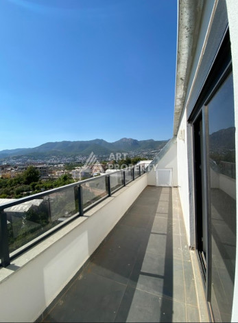 Просторные апартаменты с панорамными окнами в районе Оба, планировка 3+1, 140м2 - Ракурс 25