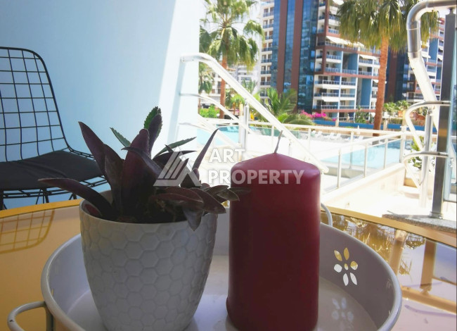 Апартаменты 1+0, 75м2, с большой террасой, в центральном районе Джикджилли - Ракурс 2