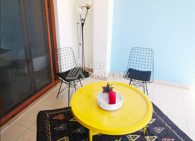 Апартаменты 1+0, 75м2, с большой террасой, в центральном районе Джикджилли - Ракурс 3