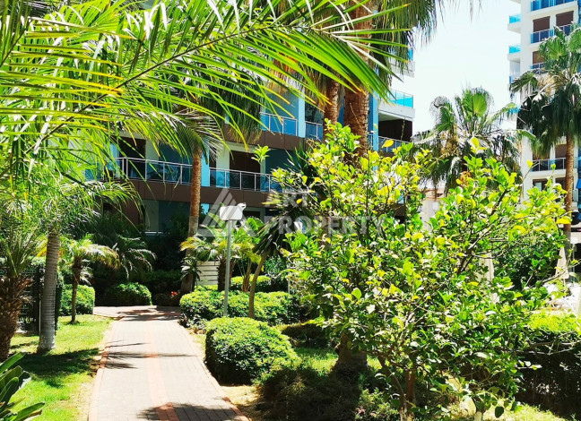 Апартаменты 1+0, 75м2, с большой террасой, в центральном районе Джикджилли - Ракурс 4