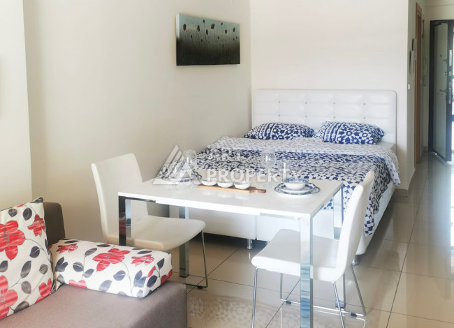 Апартаменты 1+0, 75м2, с большой террасой, в центральном районе Джикджилли - Ракурс 6