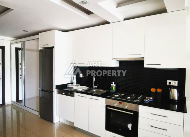 Апартаменты 1+0, 75м2, с большой террасой, в центральном районе Джикджилли - Ракурс 8