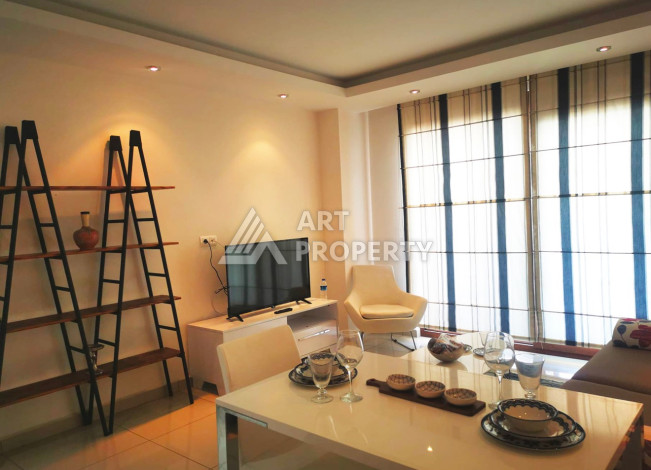 Апартаменты 1+0, 75м2, с большой террасой, в центральном районе Джикджилли - Ракурс 11