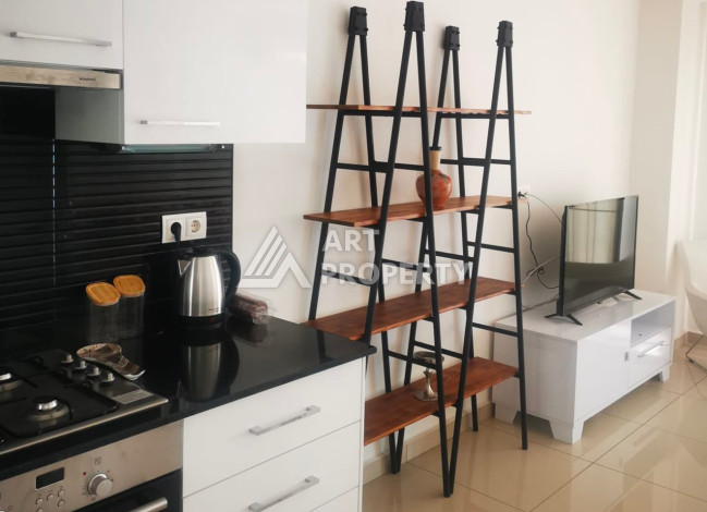 Апартаменты 1+0, 75м2, с большой террасой, в центральном районе Джикджилли - Ракурс 12