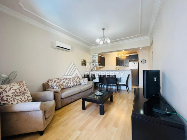 Просторная меблированная квартира 1+1, 60м2, в центре Аланьи, в 50 метрах от моря! - Ракурс 2