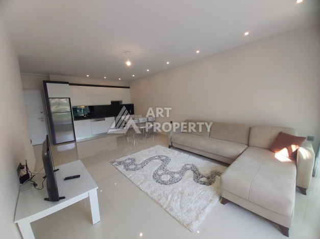 Апартаменты в современном комплексе планировки 1+1 в районе Каргыджак, 70м2 - Ракурс 7