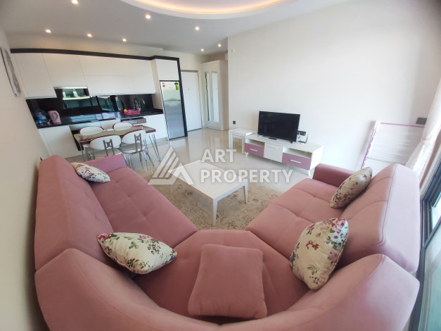 Апартаменты в жилом комплексе премиум-класса в районе Каргыджак, планировка 1+1, 70м2 - Ракурс 3