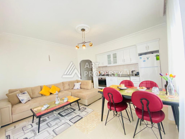 Апартаменты в Алании в 200 метрах от моря планировки 1+1, 70м2 - Ракурс 2