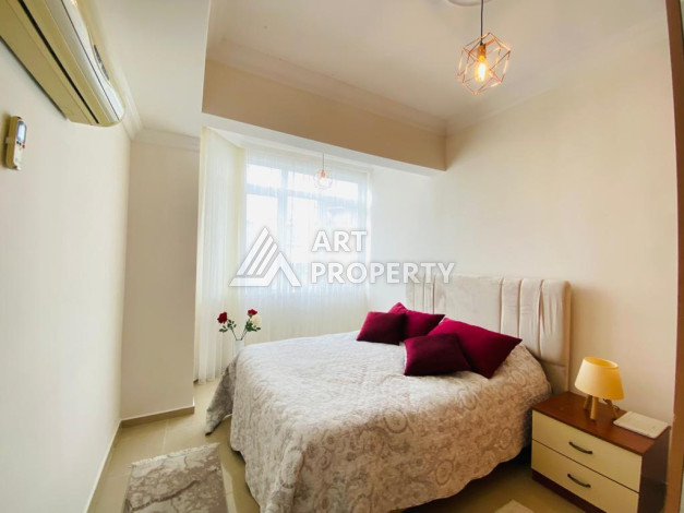 Апартаменты в Алании в 200 метрах от моря планировки 1+1, 70м2 - Ракурс 4