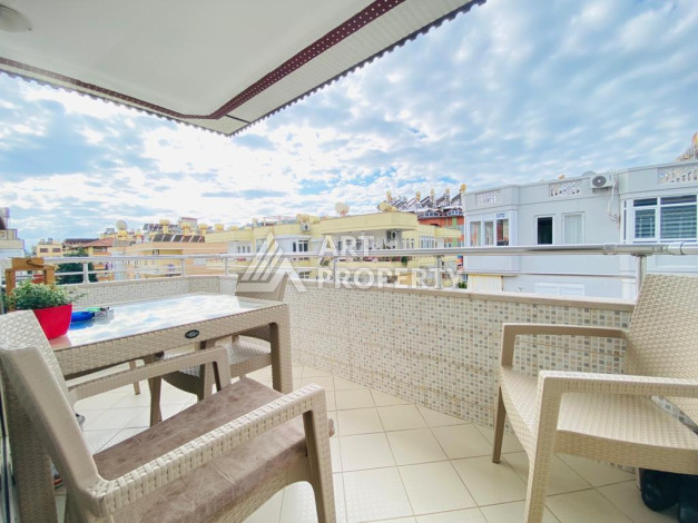 Апартаменты в Алании в 200 метрах от моря планировки 1+1, 70м2 - Ракурс 6