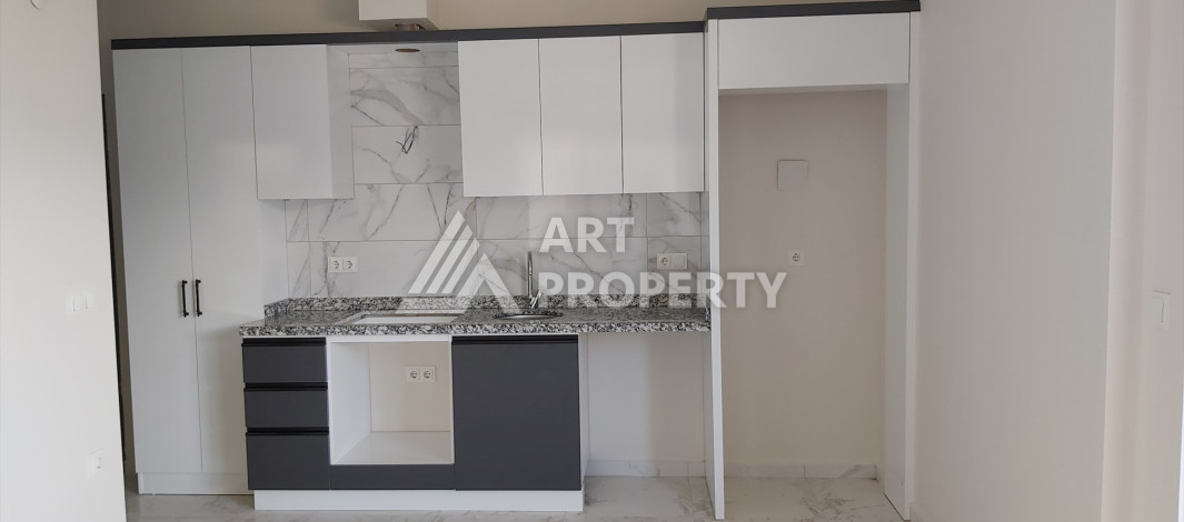 Апартаменты с видом на горы в новом доме планировки 1+1, 55м2. Каргыджак - Ракурс 8