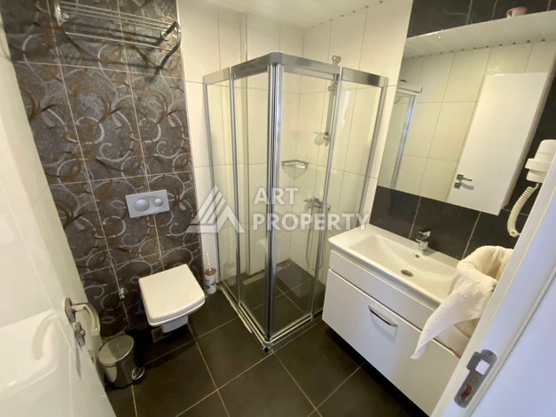 Меблированная квартира в комплексе с богатой инфраструктурой планировки 1+1 в районе Каргыджак, 52м2 - Ракурс 18