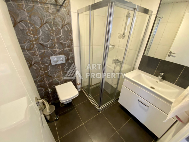 Меблированная квартира в комплексе с богатой инфраструктурой планировки 1+1 в районе Каргыджак, 52м2 - Ракурс 19