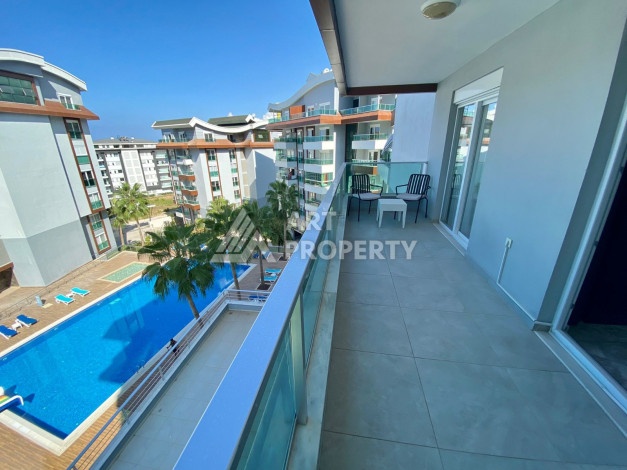 Меблированная квартира в комплексе с богатой инфраструктурой планировки 1+1 в районе Каргыджак, 52м2 - Ракурс 22