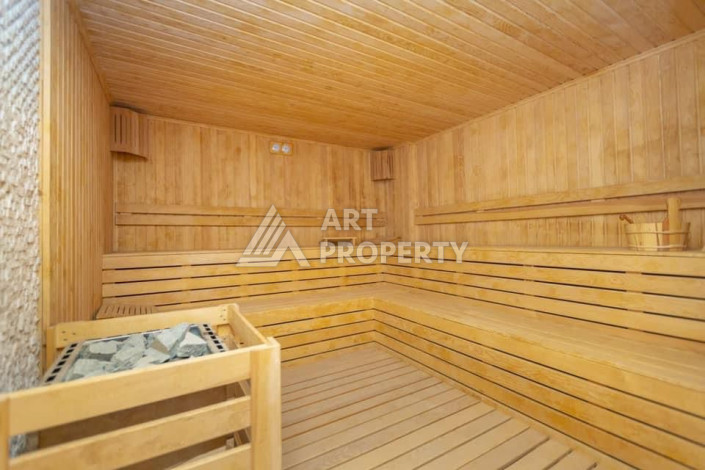 Меблированная квартира в комплексе с богатой инфраструктурой планировки 1+1 в районе Каргыджак, 52м2 - Ракурс 29