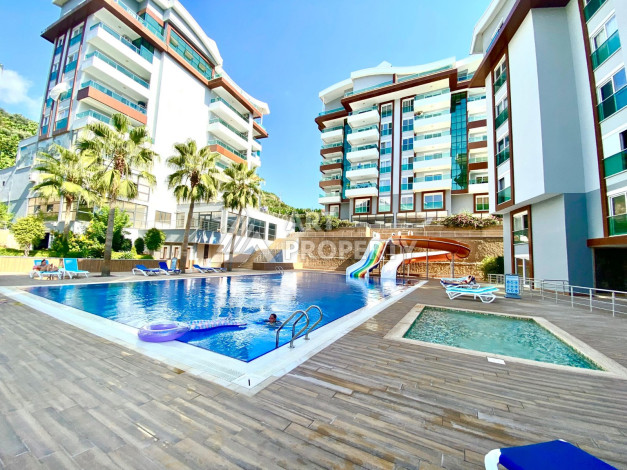 Меблированная квартира в комплексе с богатой инфраструктурой планировки 1+1 в районе Каргыджак, 52м2 - Ракурс 31