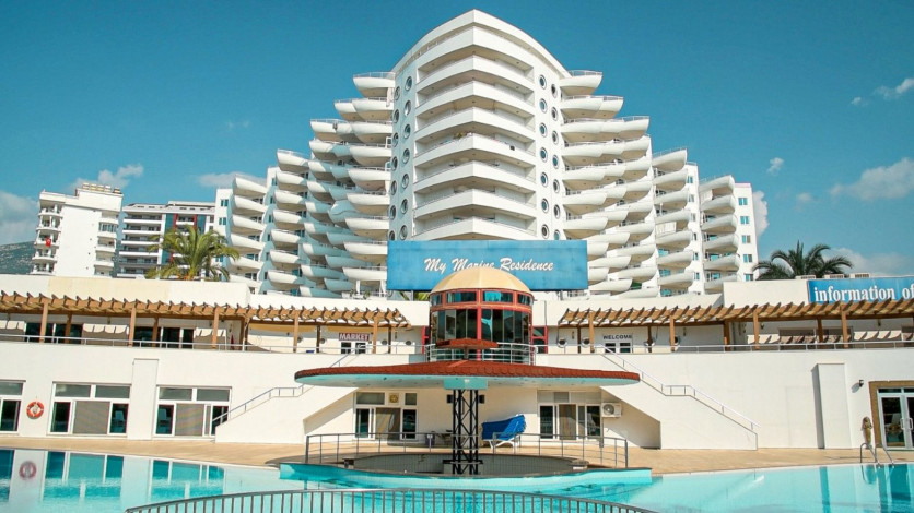 Трехкомнатная квартира в комплексе с богатой инфраструктурой в Махмутлар, 115 м2 - Ракурс 10