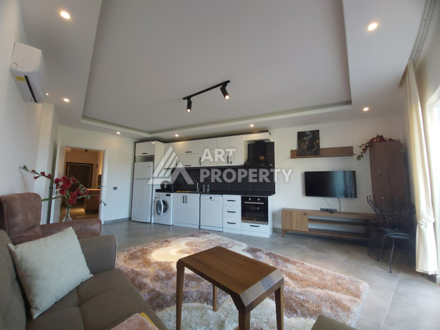 Меблированные апартаменты в современном жилом комплексе с развитой инфраструктурой в районе Каргыджак, 1+1, 65м2 - Ракурс 3