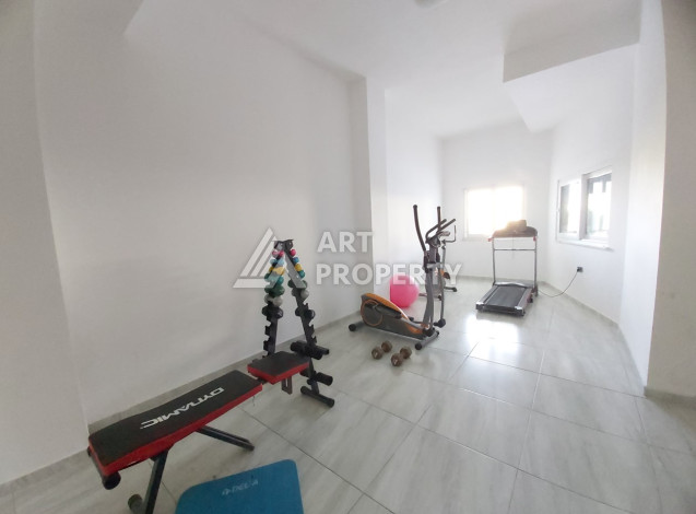 Меблированные апартаменты в современном жилом комплексе с развитой инфраструктурой в районе Каргыджак, 1+1, 65м2 - Ракурс 12