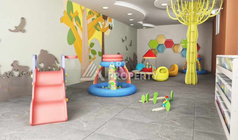 Квартира в новом комплексе с развитой инфраструктурой в районе Махмутлар планировки 1+1, 50м2 - Ракурс 7