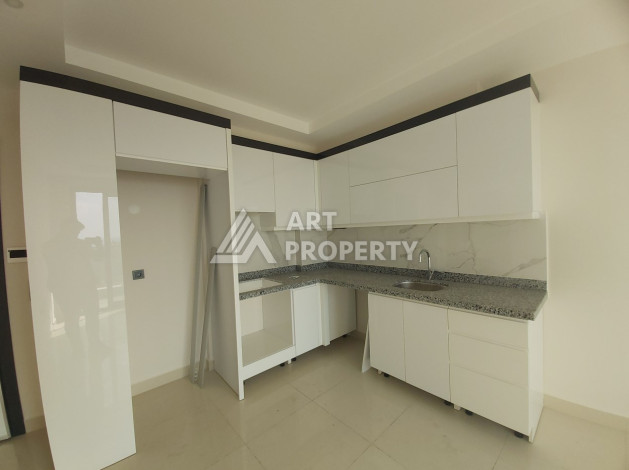 Апартаменты на 11 этаже с видом на море в районе Махмутлар, 1+1, 55м2 - Ракурс 4