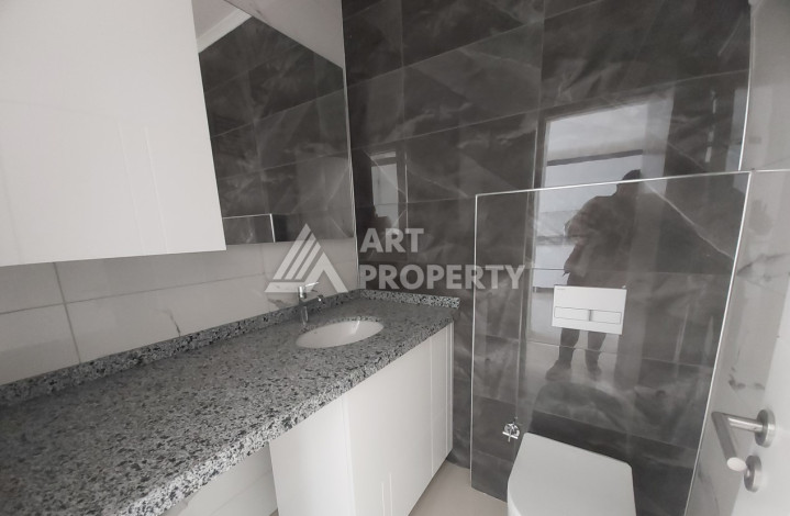 Апартаменты на 11 этаже с видом на море в районе Махмутлар, 1+1, 55м2 - Ракурс 9