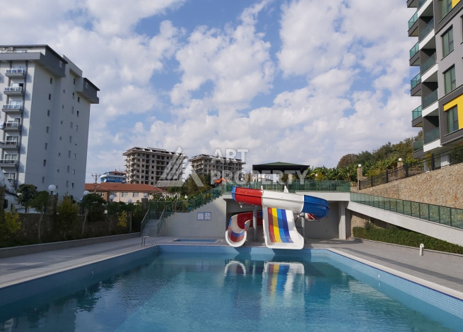 Апартаменты на 11 этаже с видом на море в районе Махмутлар, 1+1, 55м2 - Ракурс 10