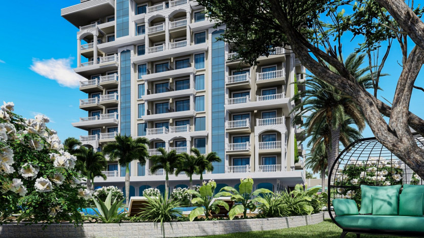 Инвестиционный проект, в живописном районе  Авсалар, Алания - Ракурс 3