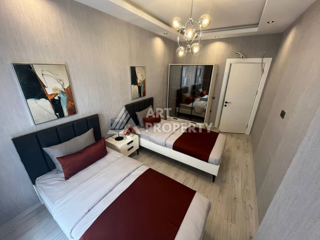 Апартаменты в отличном современном комплексе планировки 3+1 в Алании, Хасбахче, 160м2 - Ракурс 6