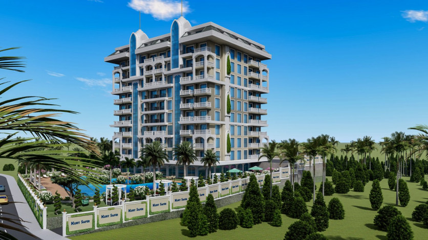 Инвестиционный проект, в живописном районе  Авсалар, Алания - Ракурс 6