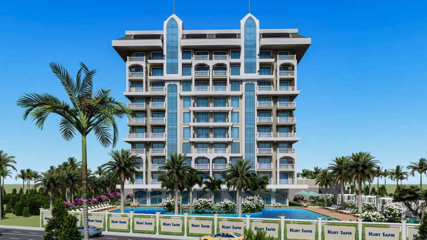 Инвестиционный проект, в живописном районе  Авсалар, Алания - Ракурс 8