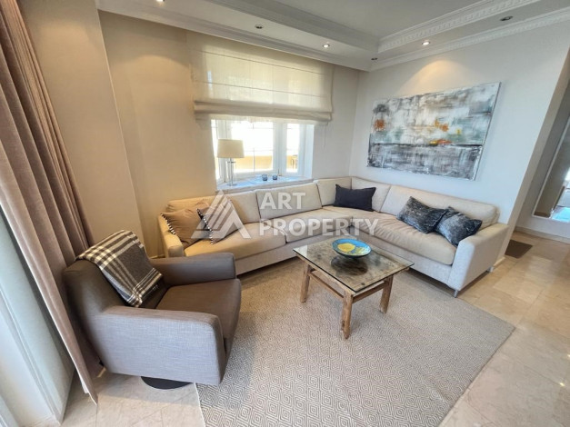 Шикарный дуплекс планировки 3+1 в районе Бекташ, Аланья. 175м2 - Ракурс 12