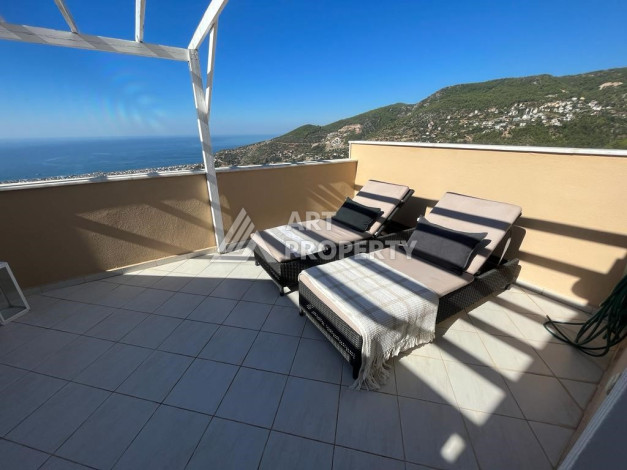 Шикарный дуплекс планировки 3+1 в районе Бекташ, Аланья. 175м2 - Ракурс 19