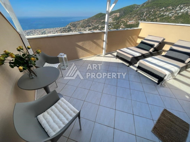 Шикарный дуплекс планировки 3+1 в районе Бекташ, Аланья. 175м2 - Ракурс 20