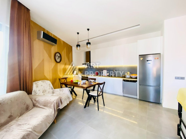 Апартаменты вблизи моря планировки 1+1 в Алании, 60м2 - Ракурс 6