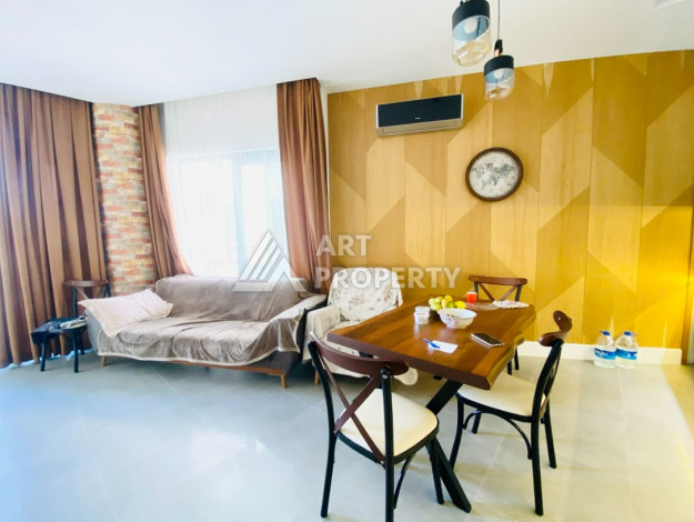 Апартаменты вблизи моря планировки 1+1 в Алании, 60м2 - Ракурс 7