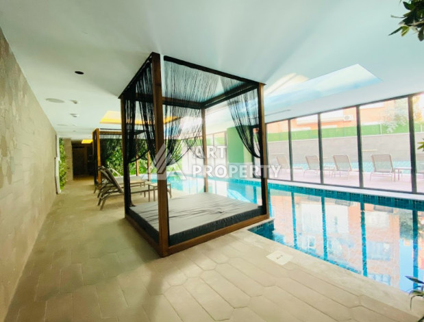 Апартаменты вблизи моря планировки 1+1 в Алании, 60м2 - Ракурс 15