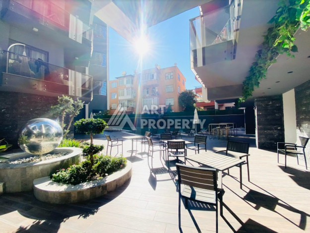 Апартаменты вблизи моря планировки 1+1 в Алании, 60м2 - Ракурс 20