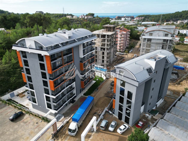 Апартаменты в новом жилом комплексе планировки 1+1 в живописном районе Авсаллар, 50м2 - Ракурс 0
