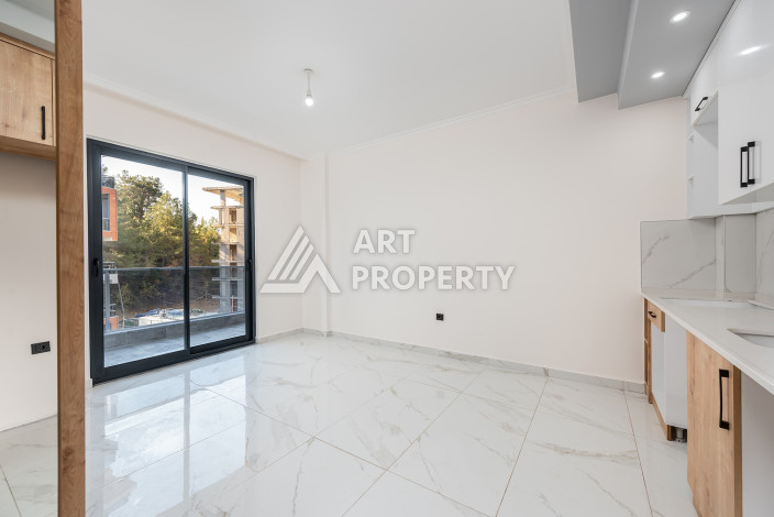 Апартаменты в новом жилом комплексе планировки 1+1 в живописном районе Авсаллар, 50м2 - Ракурс 3