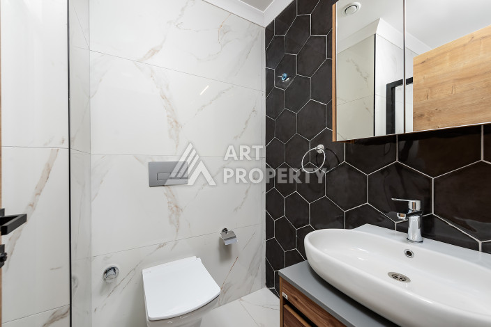 Апартаменты в новом жилом комплексе планировки 1+1 в живописном районе Авсаллар, 50м2 - Ракурс 5