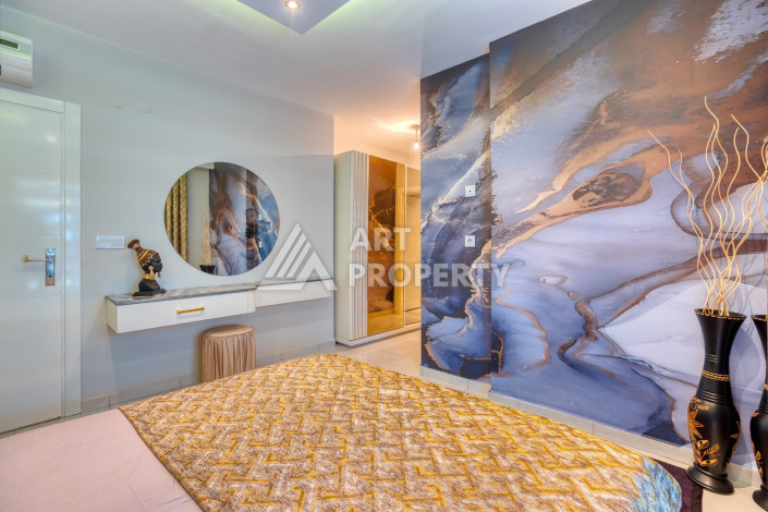 Дизайнерские апартаменты планировки 1+1 в центре Махмутлара, 70м2 - Ракурс 10