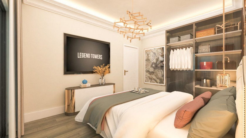 Новый высокодоходный инвестиционный проект в центральной части Алании в районе Клеопатры, 65-140 м2 - Ракурс 5