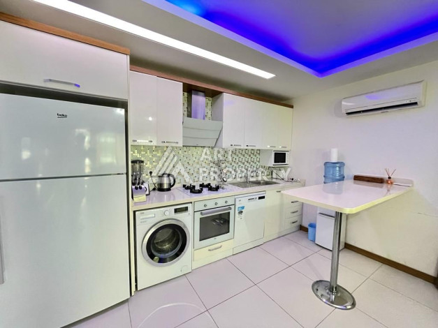 Просторные апартаменты планировки 1+1 в районе Махмутлар, 75 м2 - Ракурс 13