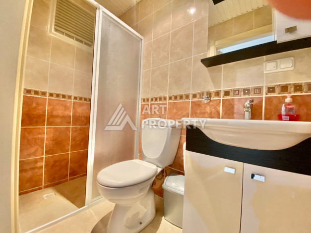 Апартаменты с шикарным видом на крепость Алании и море планировки 1+1, 110м2 - Ракурс 12