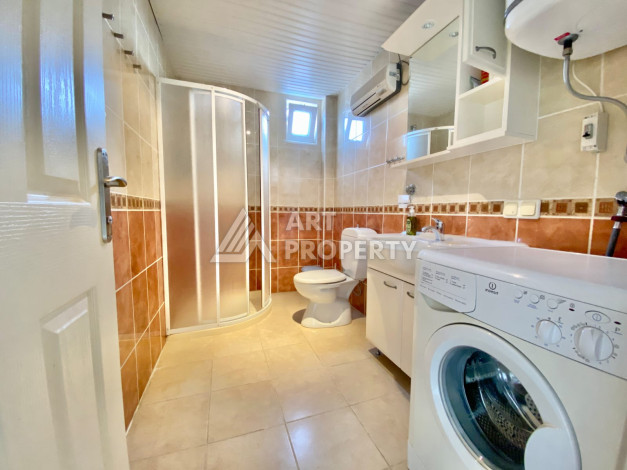 Апартаменты с шикарным видом на крепость Алании и море планировки 1+1, 110м2 - Ракурс 13