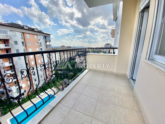 Апартаменты с шикарным видом на крепость Алании и море планировки 1+1, 110м2 - Ракурс 15