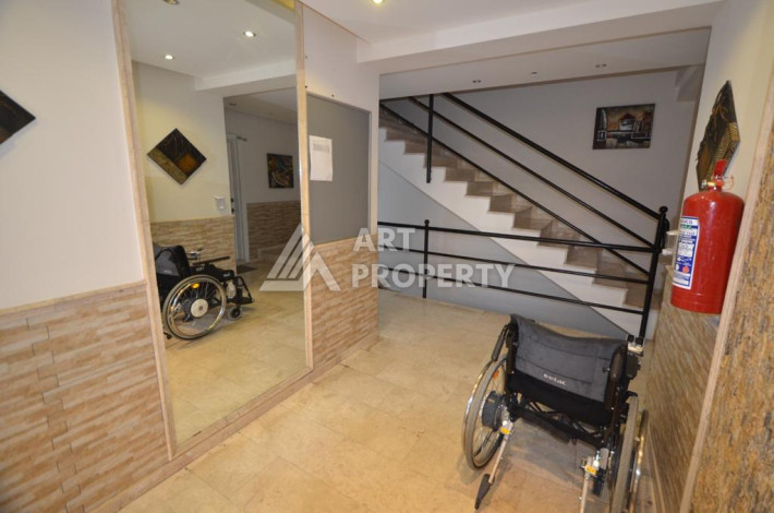 Апартаменты с шикарным видом на крепость Алании и море планировки 1+1, 110м2 - Ракурс 24