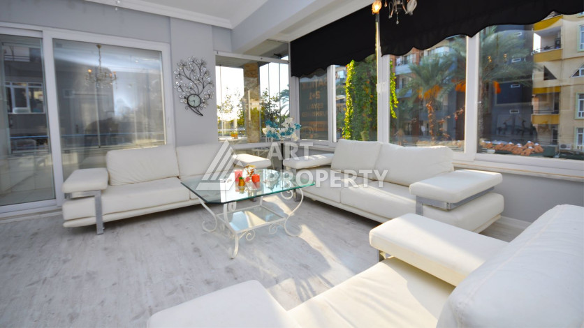 Светлая квартира вблизи пляжа Клеопатры планировки 2+1, 90м2 - Ракурс 2