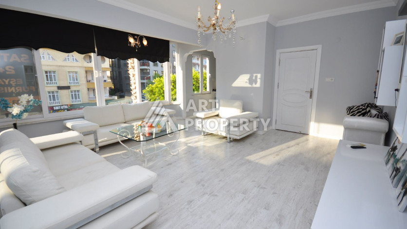 Светлая квартира вблизи пляжа Клеопатры планировки 2+1, 90м2 - Ракурс 5